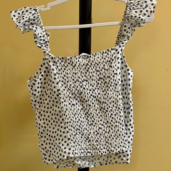 H&M NWOT Linen Top (L) - Picture 2 of 9